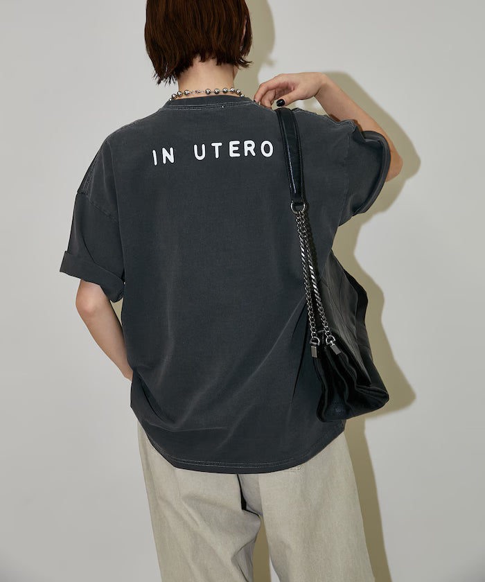 NIRVANA IN UTERO Band T-shirt Limited Edition
