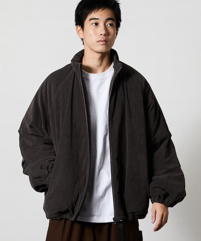 Relaxed Fit Corduroy Mid Padding Stand Blouson [Limited Edition]
