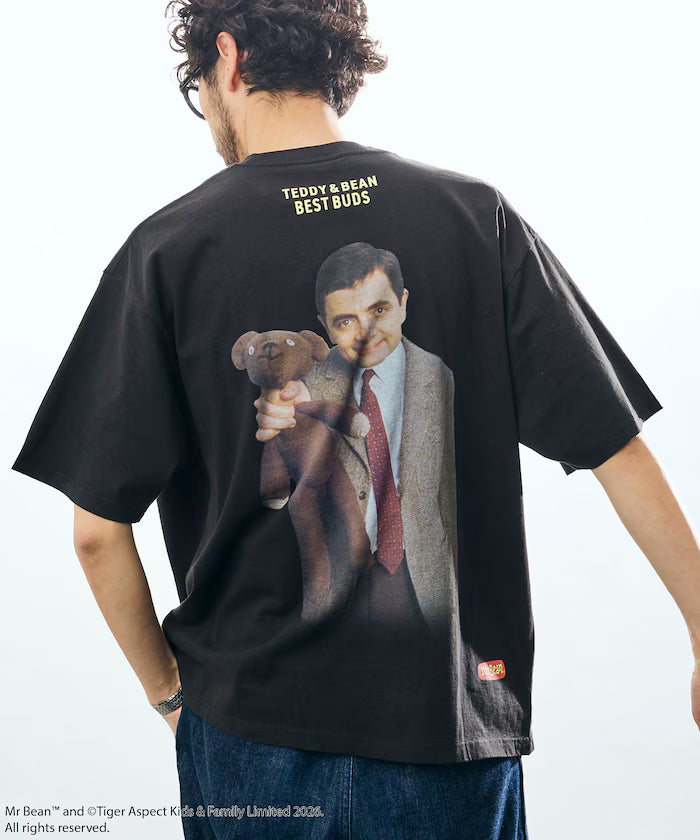 Mr. Bean Back Print Tee / Teddy & Bean Back Print T-shirt