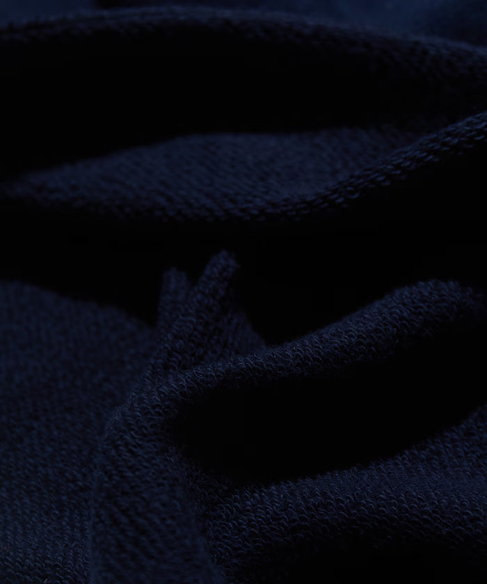 Wool Cotton Loop Back Sweat Hoodie