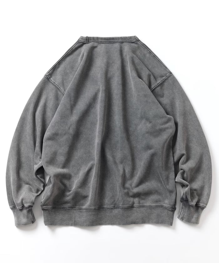 13 oz HEAVY WEIGHT heavyweight pigment-dyed crewneck sweatshirt
