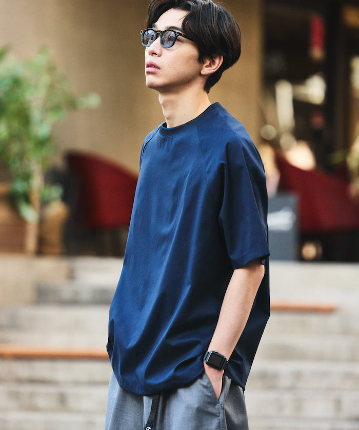 AiRide/Air Ride Relaxed Fit Raglan Short Sleeve Pullover/Moisture Wicking/UV Cut/Hem Code [Limited Edition]