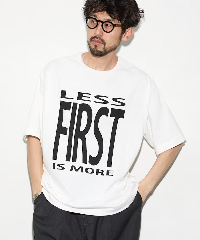 6 Ounce Front Logo Print Crew Neck T-Shirt / Print T-Shirt PRINT BIG FIRST