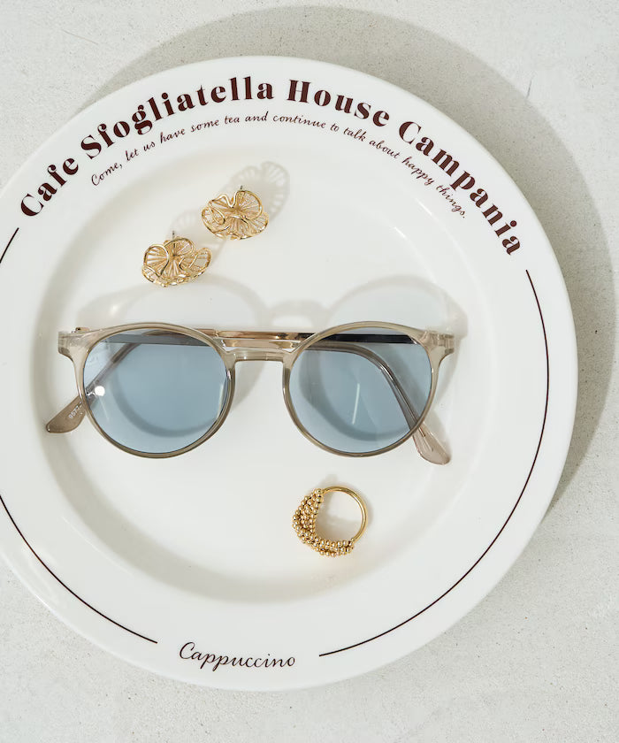 Color Frame Boston Fashion Glasses [Limited Edition]