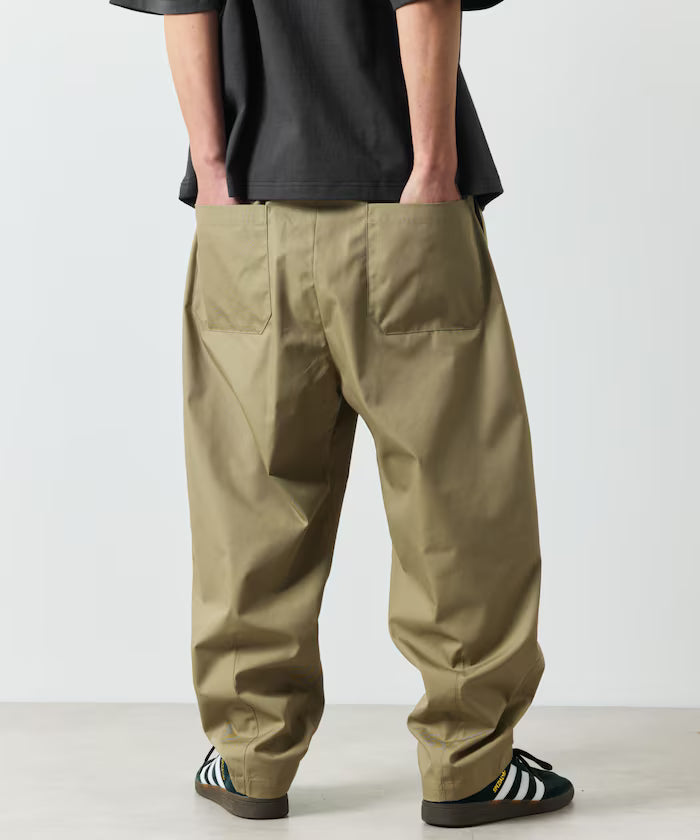 Wide Silhouette Ankle Tuck Chef Pants / Easy Pants [Limited Edition]
