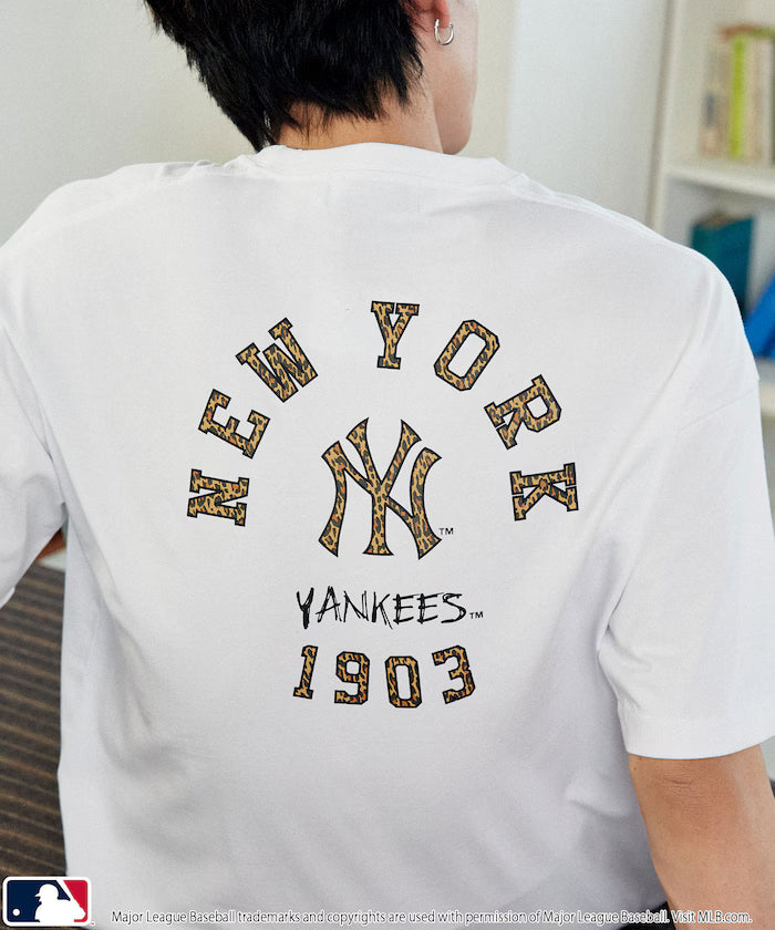 Limited Edition MLB Leopard Print Logo T-Shirt