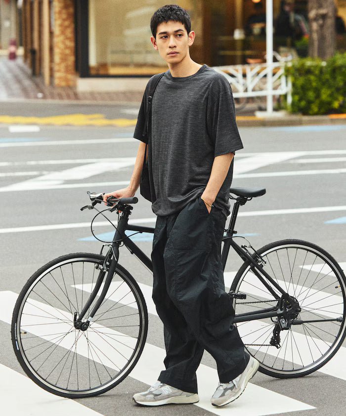 Washable Merino Wool Blend Spindle T-shirt