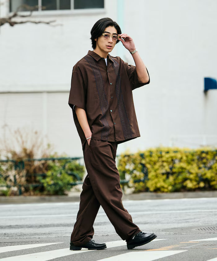 AiRide/AiRide Relax Fit Cuba Shirt/Pocketable/Quick Dry/UV Cut 【Limited Edition】