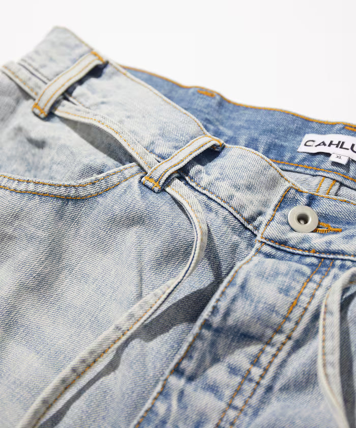 Selvedge Denim Baggy Shorts