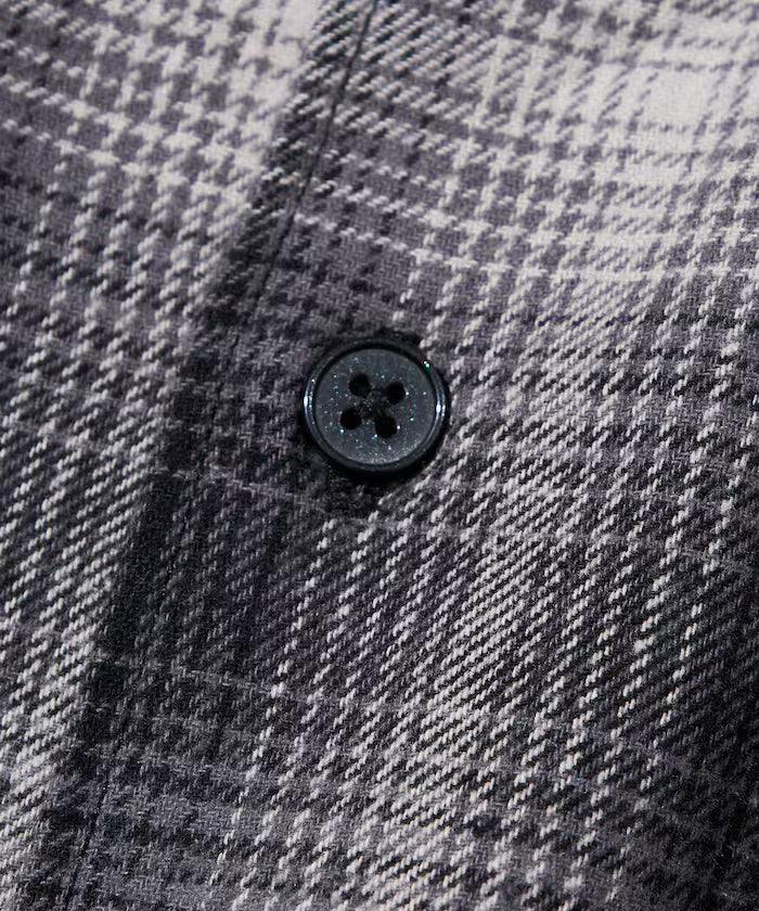 Wide Silhouette Ombre Check Spindle Shirt [Limited Edition]