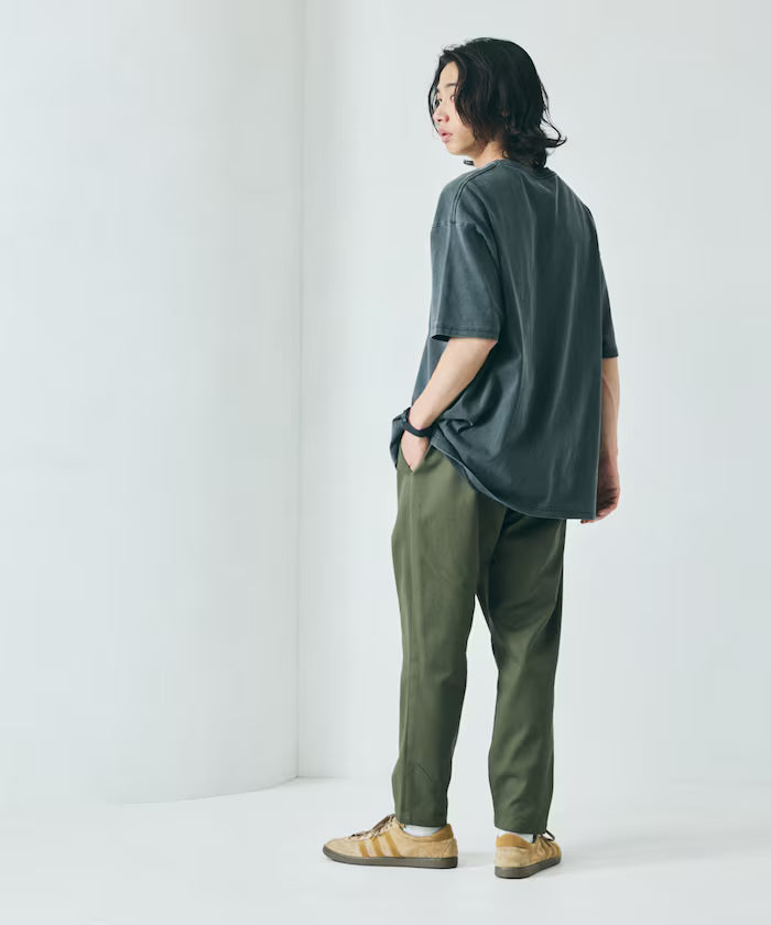 Basic Silhouette Stretch Easy Tapered Pants 【Limited Release】