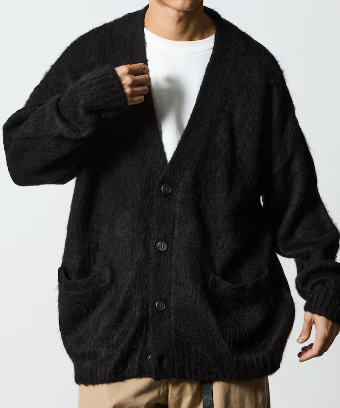 Relax Fit Shaggy Knit Loose Cardigan 【Limited Edition】