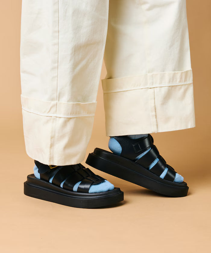 Leatherlet Gurka Sandals / Platform Sole [23=28cm] 【Limited Edition】
