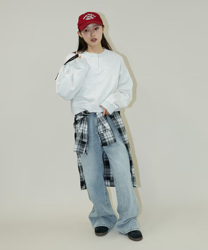 Henry Neck Sweat Pullover Limited Edition
