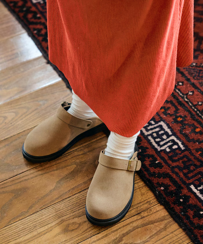 Limited Edition Leatherette SW 2way Clog Sandals with Backstrap