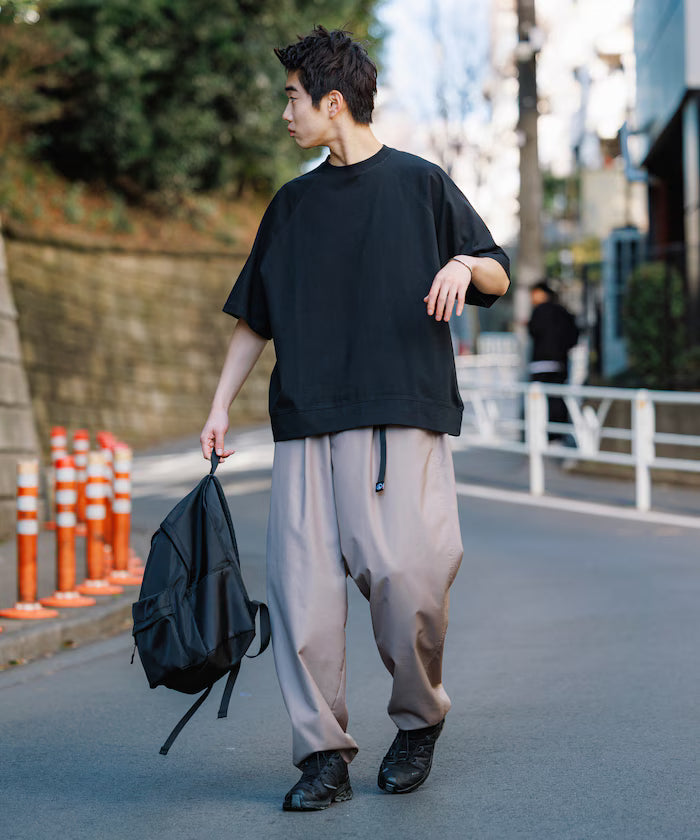 STORATECH/Stratech Lightweight Wide Silhouette Raglan T-Shirt/Antibacterial/Odor Resistant/Antimicrobial/UV Cut/Contact Cooling Moisture-Wicking 【Limited Edition】