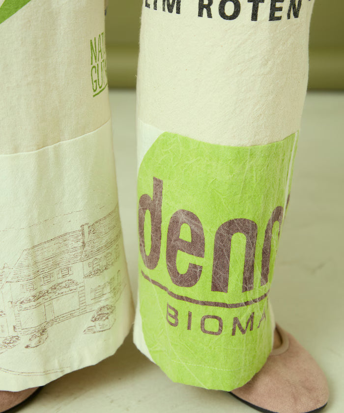 vintage European eco bag remake pants