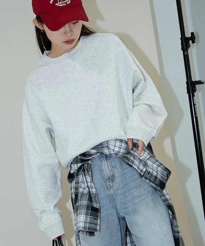 Henry Neck Sweat Pullover Limited Edition