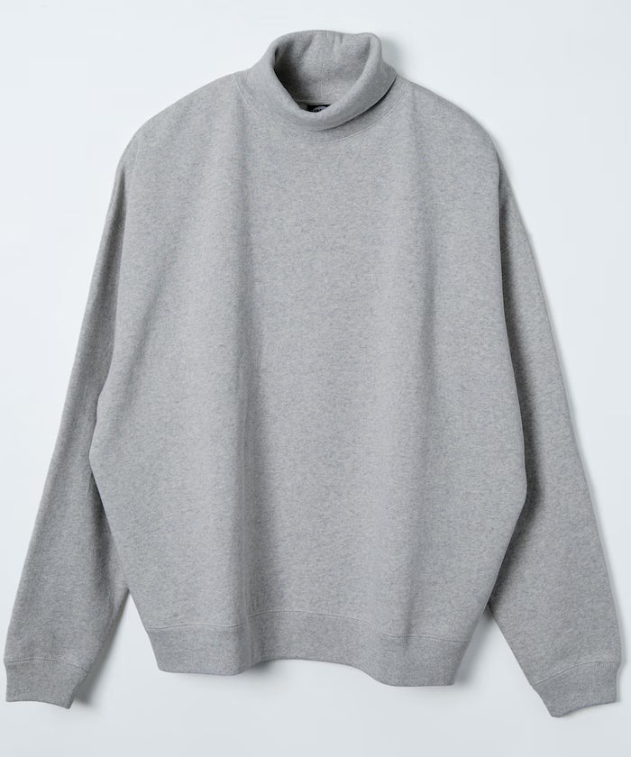 12oz Heavyweight Big Silhouette Turtle Neck Sweatshirt [Limited Edition]