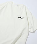 6 oz Front Logo Embroidery Crew Neck T-Shirt / One Point Design T-Shirt LEFT CHEST EMBROIDERY FIRST - White