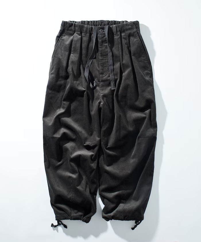 Wide Silhouette Corduroy Military Circus Pants / Snow Pants 【Limited Edition】