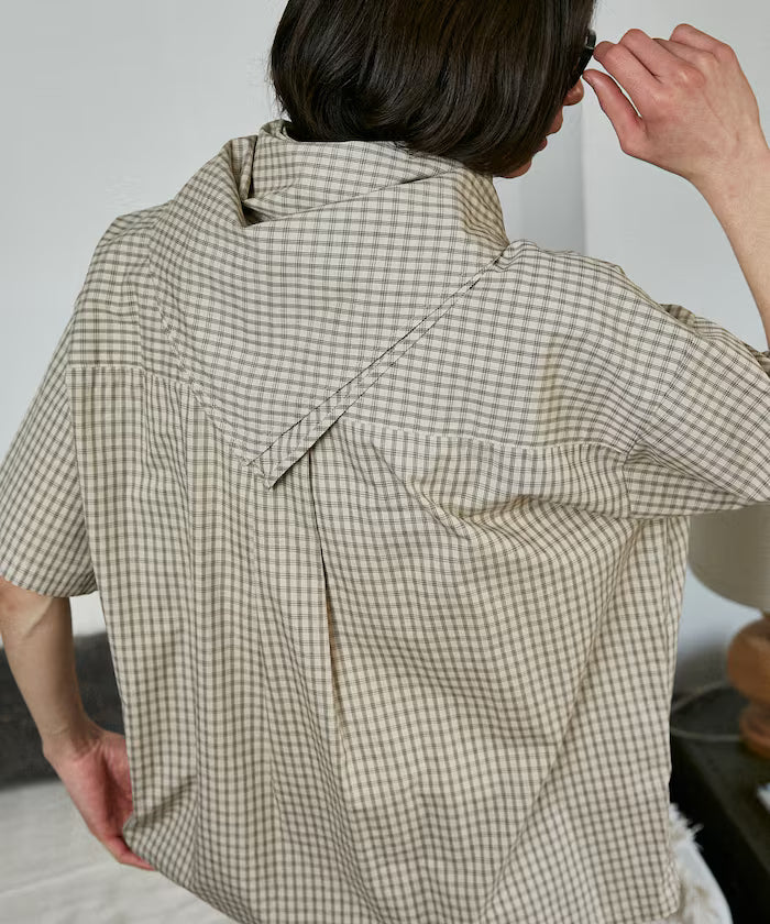 LOVE POP STUDIO Half Sleeve Shirt with Scarf Limited Edition