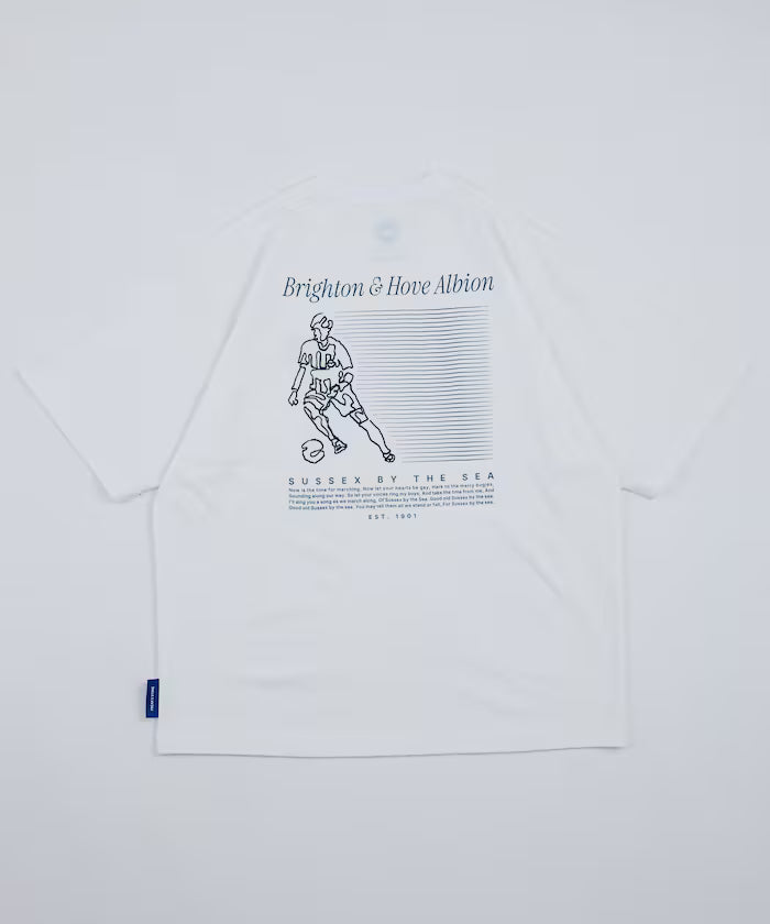 [Release on 5/22 at 12:00] Brighton & Hove Albion FC - SEAGULLS PLAYER LINE TEE