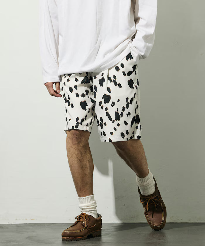 Pattern Easy Shorts / All-over Design Short Pants / Compatible with Setup