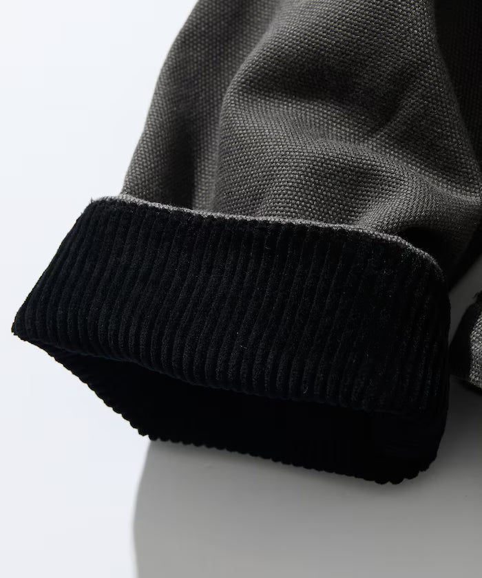 Big Silhouette Corduroy Switch Duck Blouson [Limited Edition]
