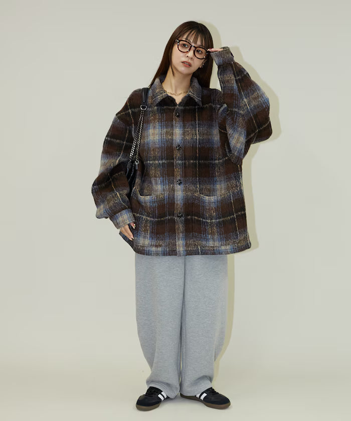 Shaggy Over Check Jacket [Limited Edition]