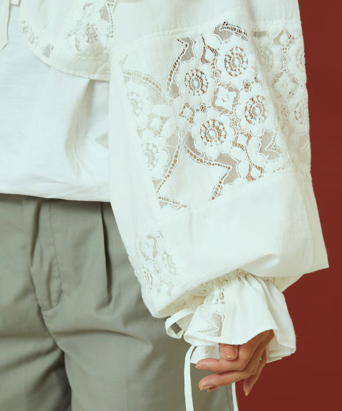 2WAY Lace Bolero & Chaps Pants