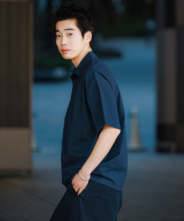 STORATECH/Stratech Big Silhouette Polo Shirt/Antibacterial/Odor Resistant/Sanitizing/UV Cut/Contact Cooling/Quick Drying 【Limited Release】