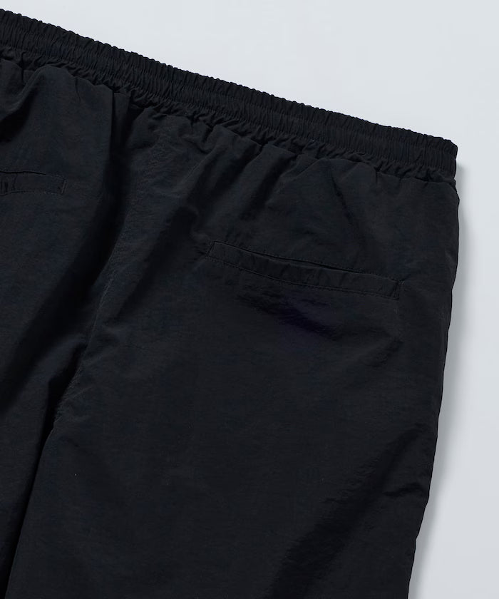 Nylon Medium Length Baggy Shorts