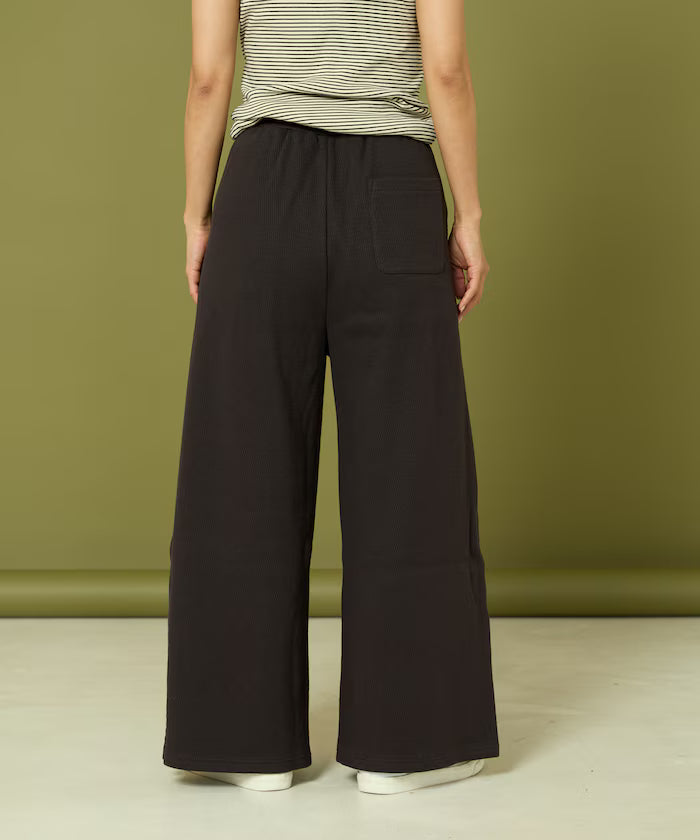Thermal Wide Pants 'Plain'