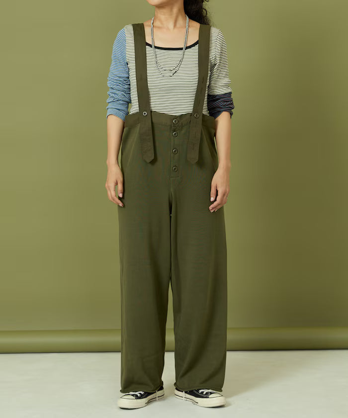 Knit Military Overalls