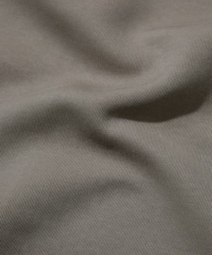 Big Silhouette Spindle Cardboard One Point Logo Snap Button Sweat