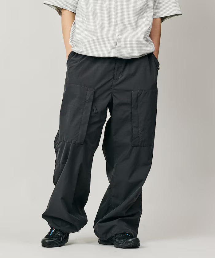 Quick Dry Fabric Wide Silhouette Poly Rip Cross Military Helicrew Pants/UV Cut/Quick Dry 【Limited Edition】