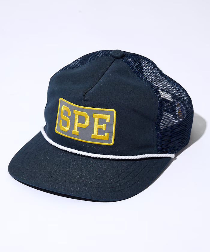 [May 29, 12:00 release] SPECIAL OTHERS × Beach & Festival GH REF Mesh Cap - Navy