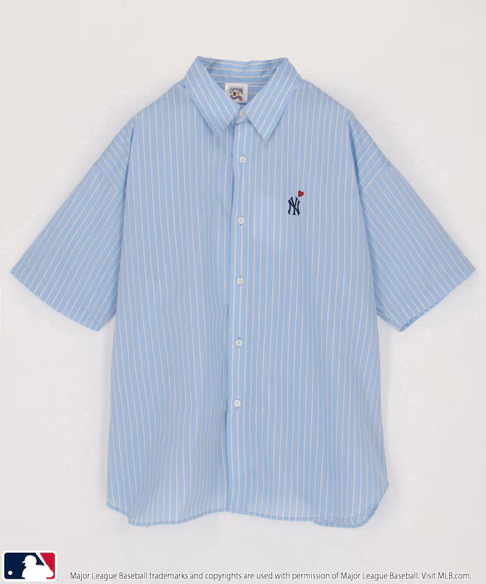 Custom MLB One Point Embroidery Half Sleeve Big Shirt Limited Edition