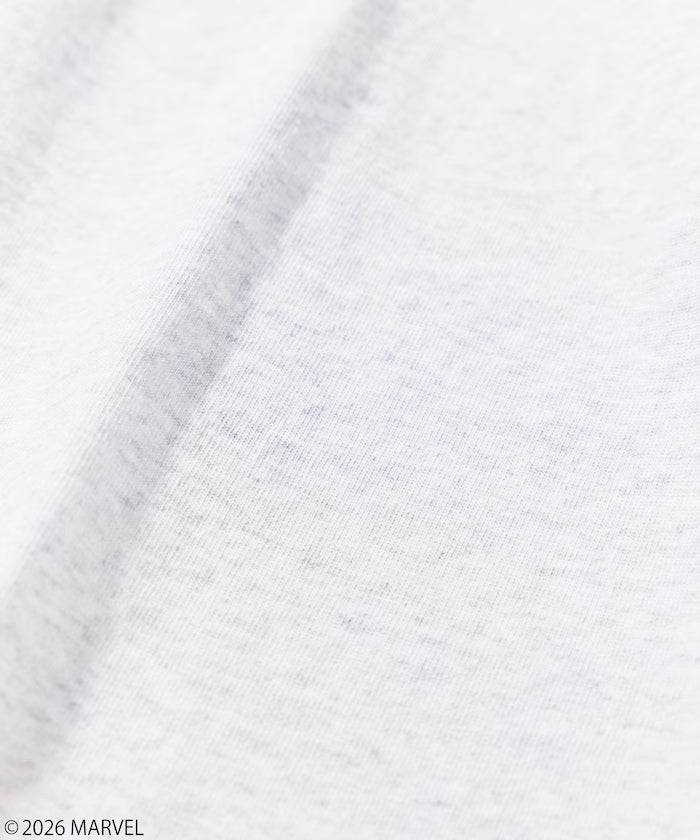 MARVEL/X-MEN Crew Neck T-Shirt / Static Flokki Processing