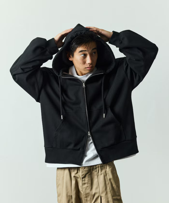 Relaxed Fit Bonding Zip-Up Parker [Limited Edition]