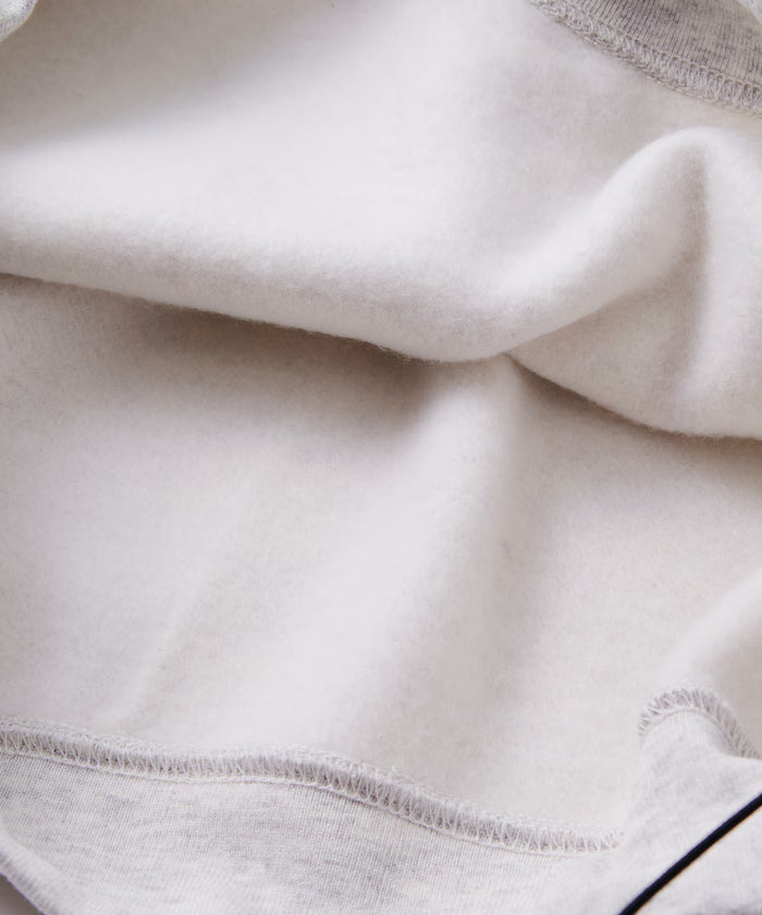 Relaxed Fit Spindle Polo Collar Sweat / Hem Code [Limited Edition]