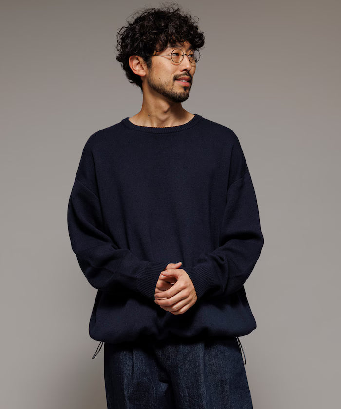 Milan Rib Spindle Crew Knit / Easy Care