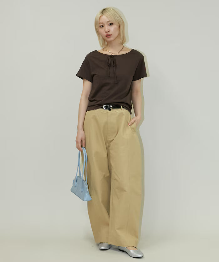 Drawstring Ribbon T-Shirt Limited Edition