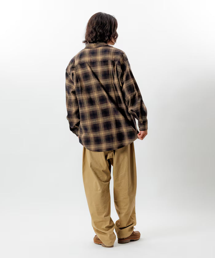 Relax Fit Relax Fit Ombre Check Flannel Shirt [Limited Edition]