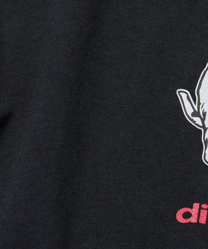 Limited Release diskunion×FREAK'S STORE Exclusive Dalmatian Big Silhouette Print Crew Neck T-Shirt