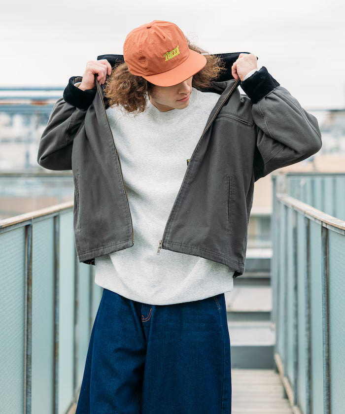 Big Silhouette Corduroy Switch Duck Blouson [Limited Edition]