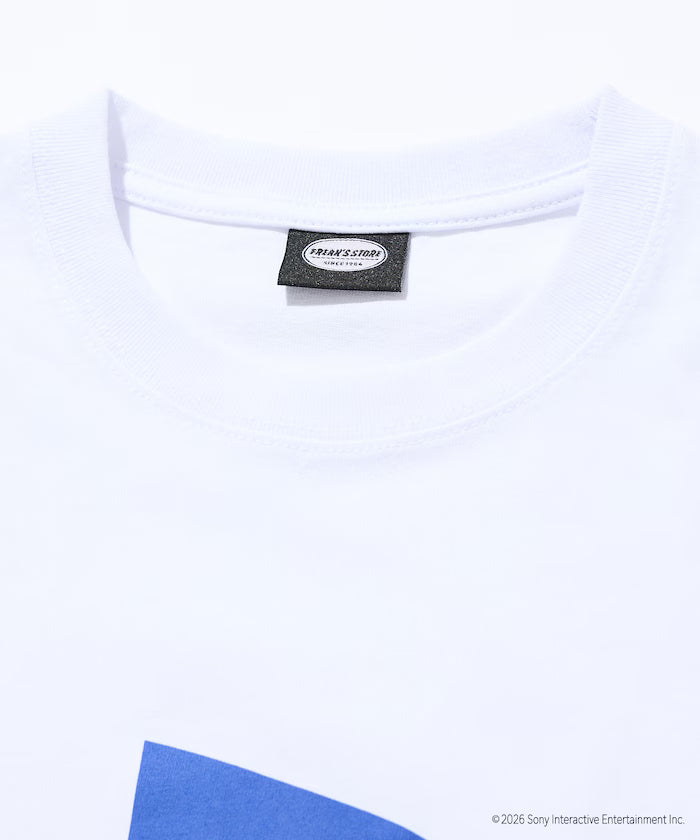 Big Silhouette Logo Back Print Crew Neck T-Shirt / PlayStation LOGO 【Limited Edition】