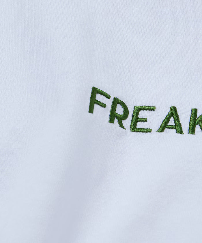 Relaxed Fit Embroidered Logo Crew Neck T-Shirt 【Limited Edition】