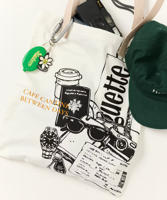 Handle Switch Multi-Design Print Canvas Tote Bag - Other/Pattern 6